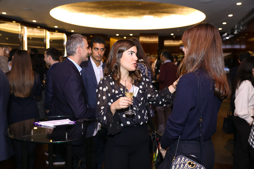Corporate event photographer for networking event in London